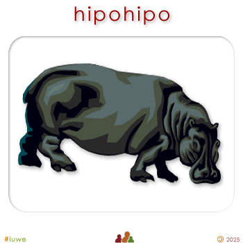 w00331_01 hipohipo - hippopotamus