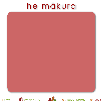 01793 mākura - red pale 01