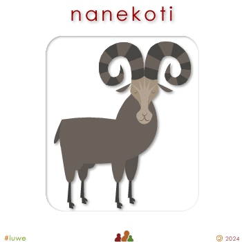 w00422_01 nanekoti - goat