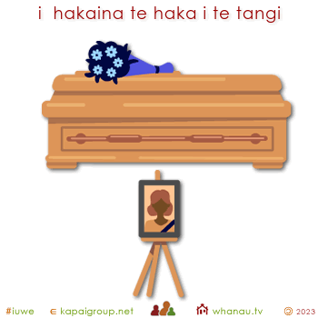 20423 i  hakaina te haka i te tangi - a haka was performed at the funeral 01