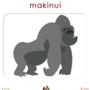 w00396_01 makinui - gorilla