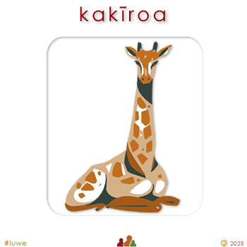 w00352_01 kakīroa - giraffe