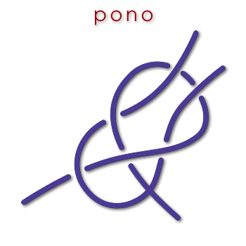 w01669_01 pono - knot