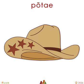 w04057_01 pōtae - hat